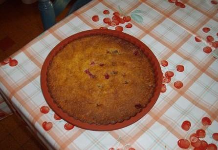 Gâteau moelleux aux fraises