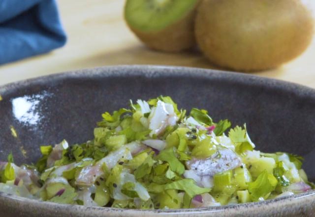 Ceviche de dorade au kiwi de l'Adour IGP