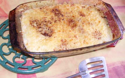 Gratin de poireaux maison