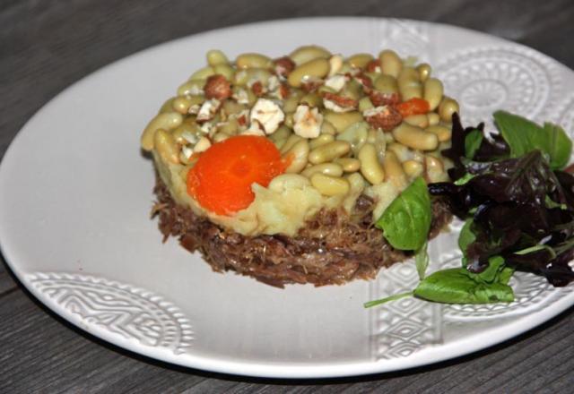 Parmentier de Canard et Flageolets