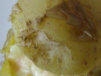 Pomme de terre surprises à la crème de saumon fumé mentholée