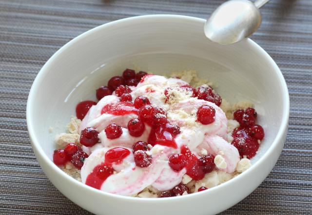 Eton mess aux groseilles