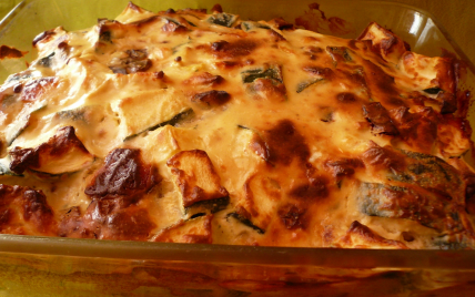 Gratin de courgettes à l'italienne