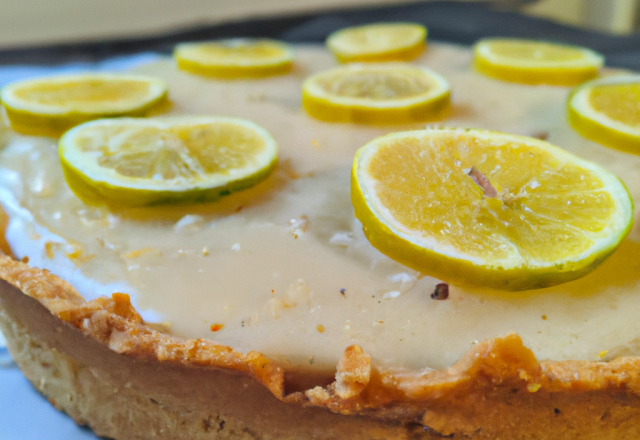 Tarte sablée au citron rapide