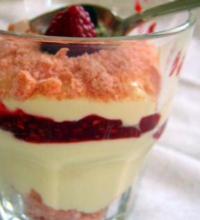 Tiramisu rose framboise