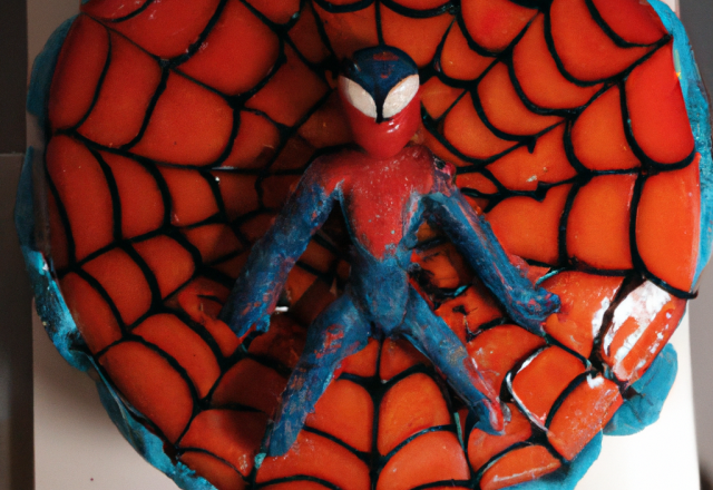 Gâteau Spiderman