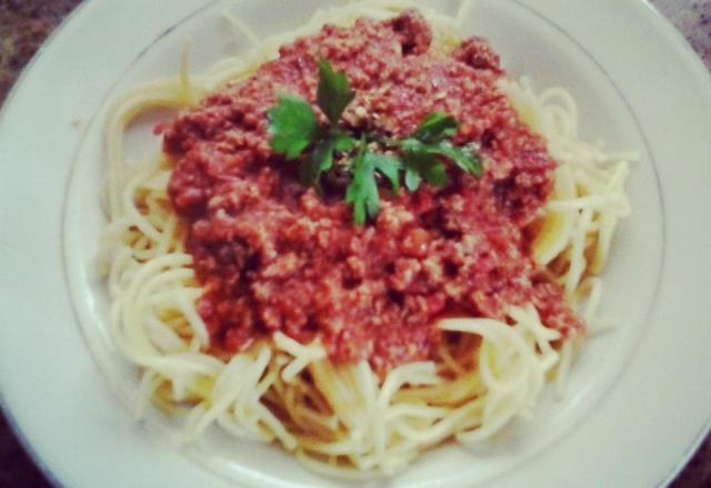 Spaghettis bolognaise