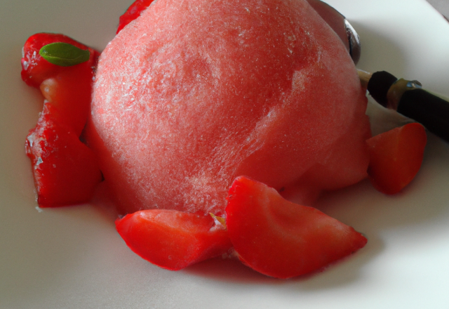 Sorbet Fraise Wasaby