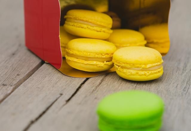 Macaron à la confiture de citron