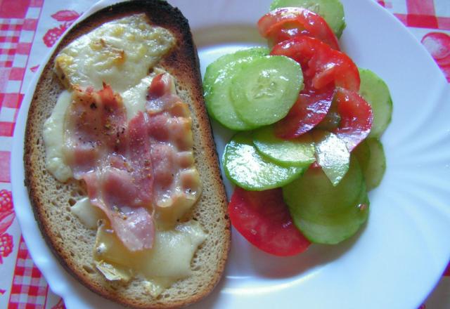 Tartine du bistrot au cantal