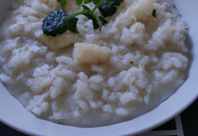 Risotto au lait de coco