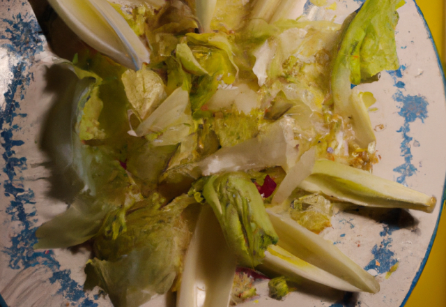 Salade d'endives fenouil et pommes