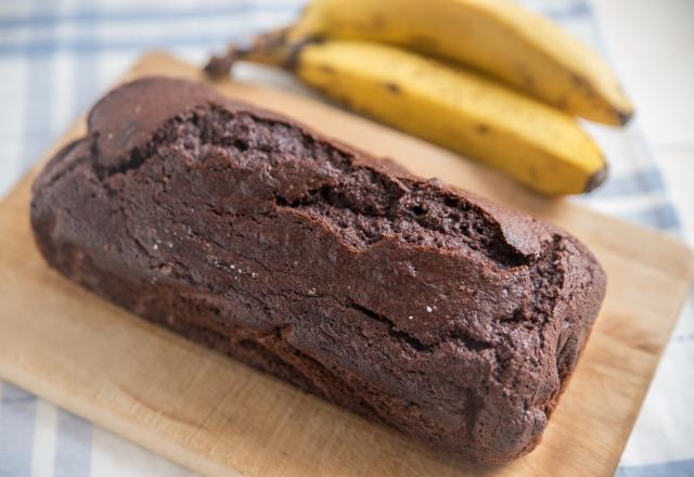 Cake banane chocolat