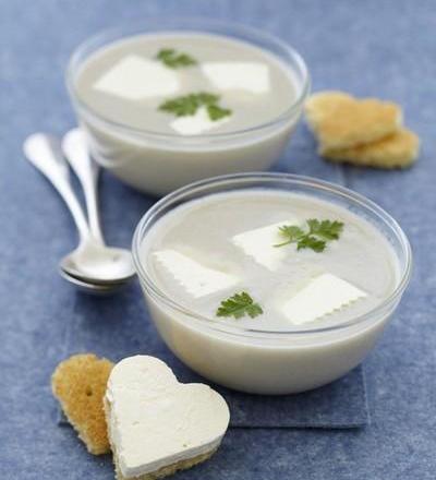 Velouté de cœur d'artichauts au Caprice des Anges