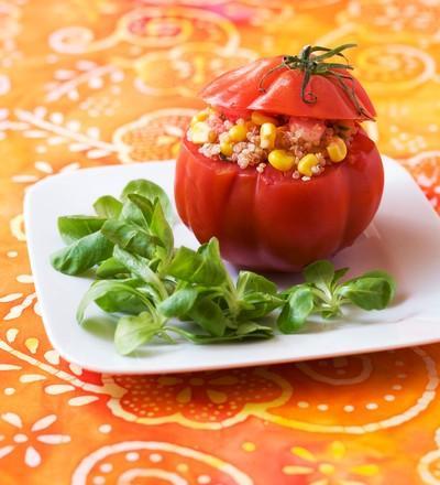 Tomates farcies au taboulé de quinoa