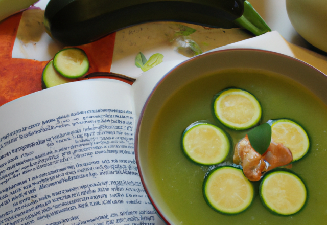 Soupe à la courgette facile