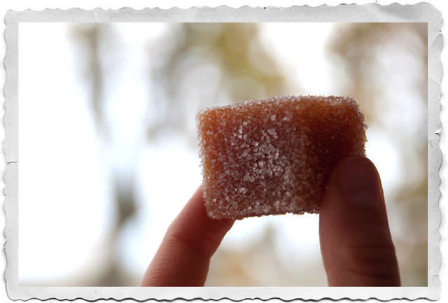 Pâtes de fruits au coing