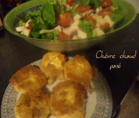 Chèvre chaud pané maison