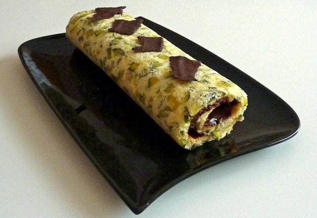 Le roulé courgette chocolat