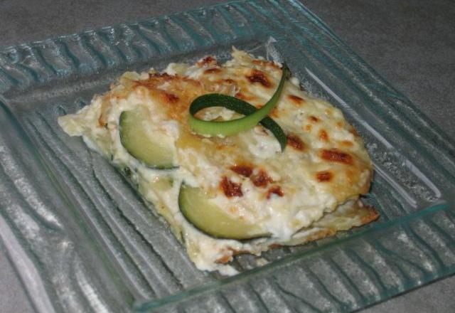 Lasagnes aux courgettes économiques