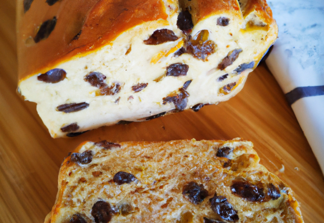 Pain de seigle aux raisins au Thermomix