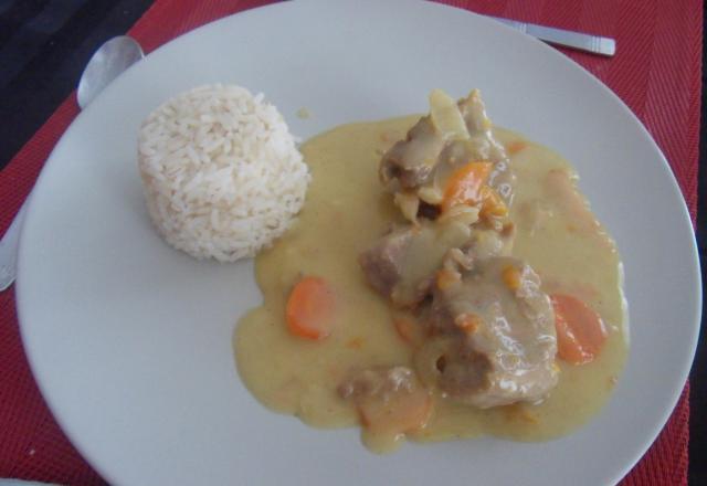 Blanquette de veau savoureuse