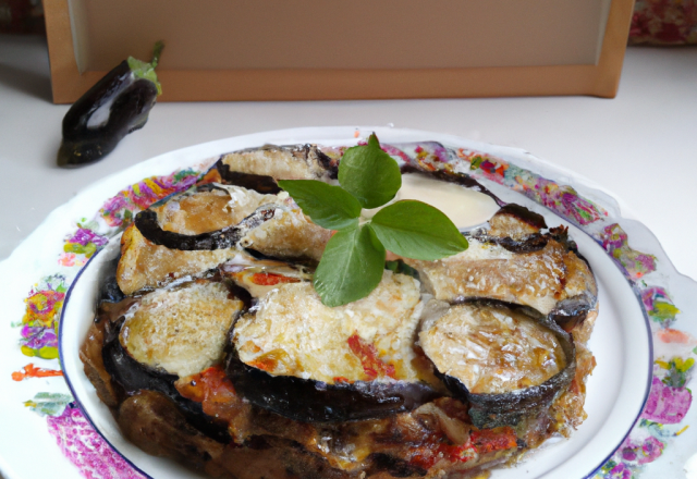 Gâteau d'aubergine facile