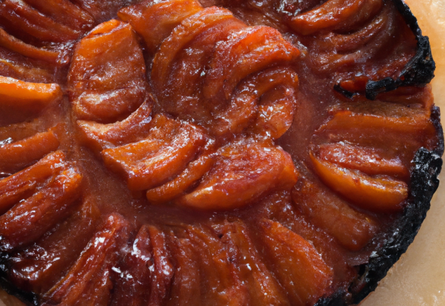 Tarte tatin au sel de Guérande