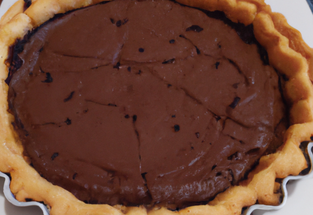 Tarte au chocolat savoureuse