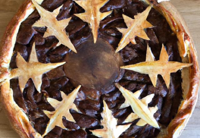 Galette des rois chocolat-coco