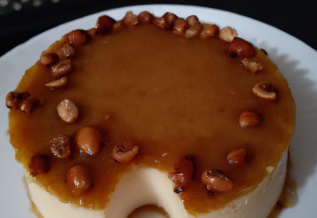 Flan onctueux à la noix de coco