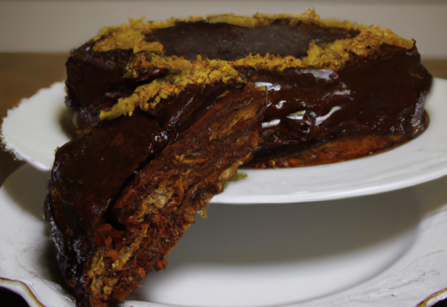 Gâteau au chocolat polonais