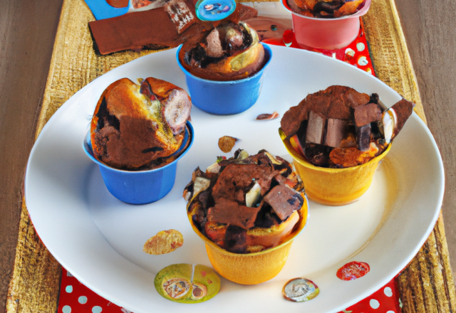 Muffins au kinder country pour petits et grands gourmands