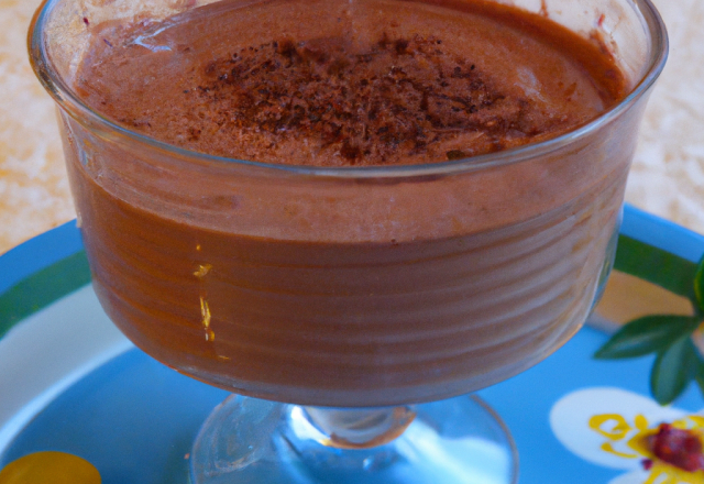 Mousse au chocolat classique à préparer la veille