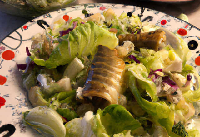 Salade de chou-fleur aux rollmops