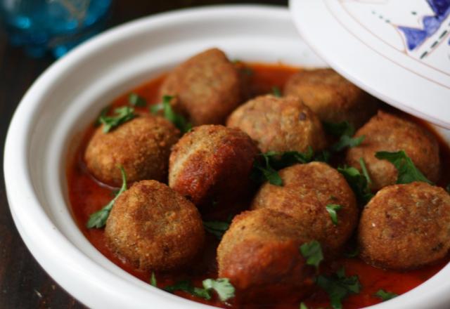 Tajine de Boulettes de lentilles