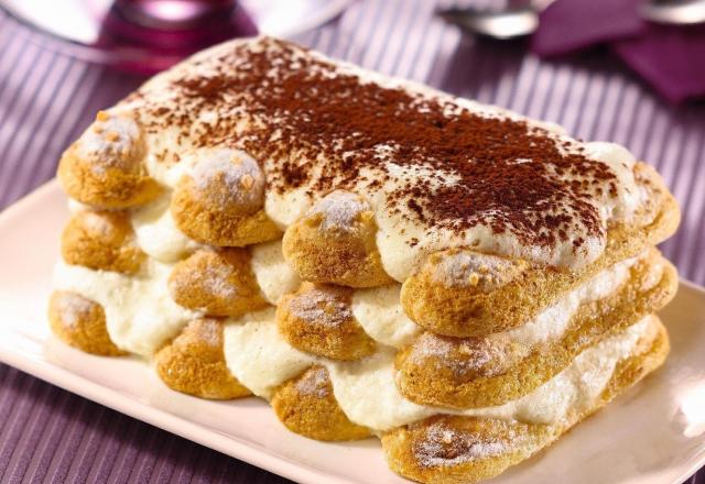 Tiramisu classique aux biscuits Bonne Maman