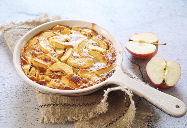 Clafouti pommes et cannelle
