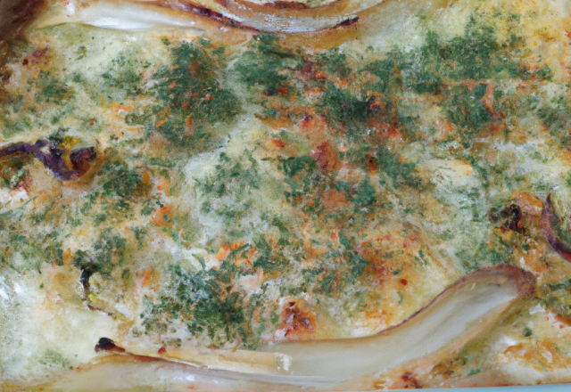 Gratin léger de fenouil