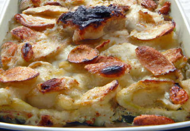 Gratin de Princesse Amandine à la Normande