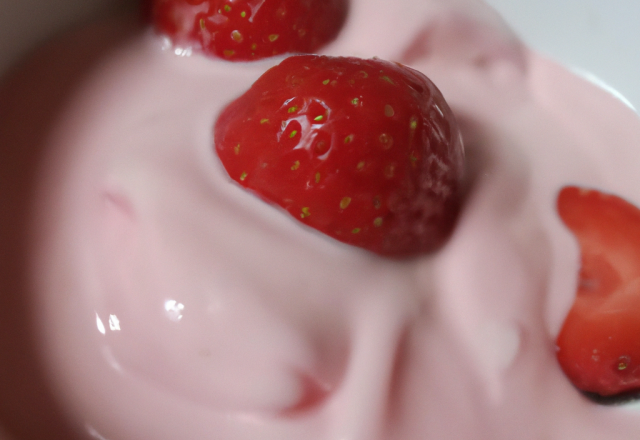 Crème de fraises