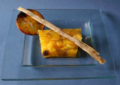 Terrine d'oranges aux épices