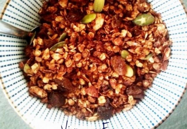 Granola (un peu) allégé