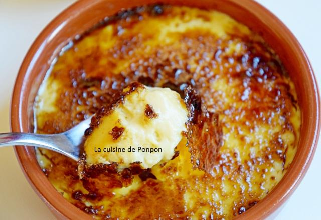 Crème brûlée au caramel au beurre salé