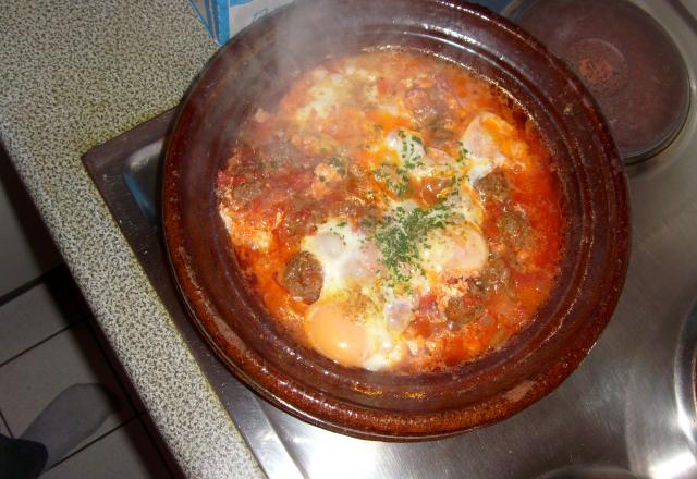 Tagine à la viande hachée