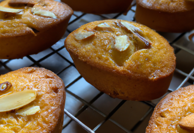 Financiers moelleux aux amandes