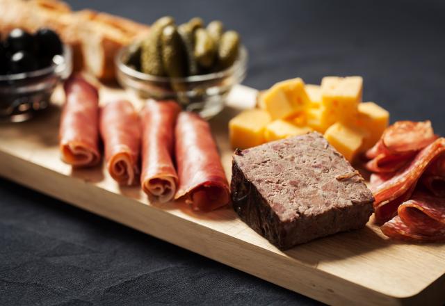 Assiette de charcuterie