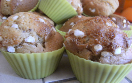 Muffins à la vanille et pépites de chocolat