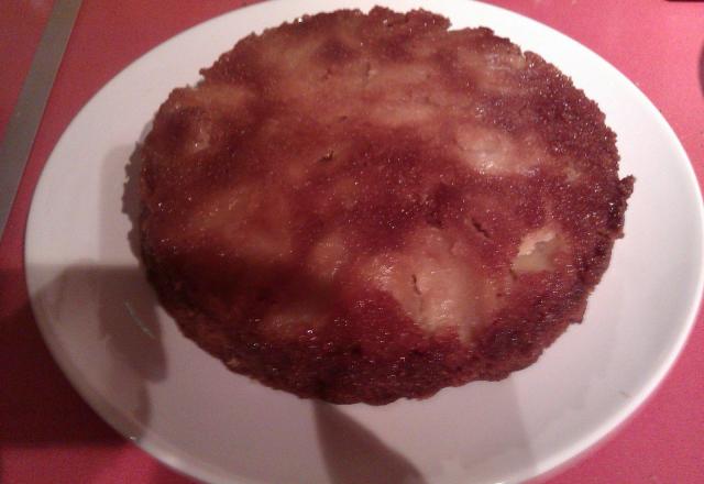 Gâteau aux pommes caramélisées façon Tatin