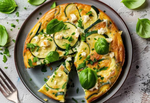 Un reste de courgettes ? Cette recette de frittata est parfaite pour un repas d’été facile et rapide